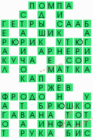 сканворд 9441