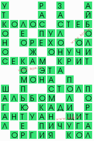 сканворд 9446