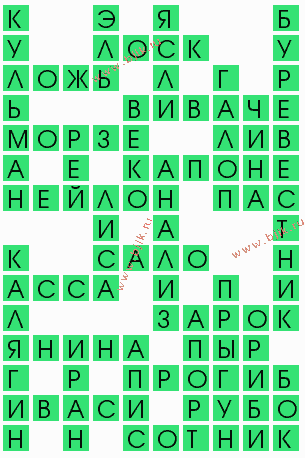 сканворд 9488