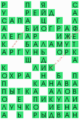 сканворд 9566