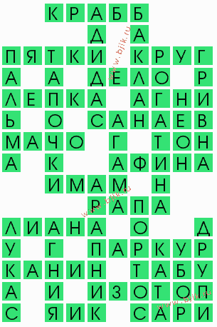 сканворд 9582