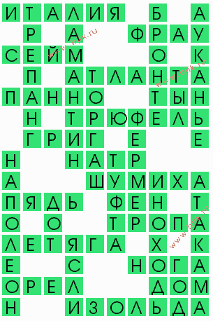 сканворд 9605