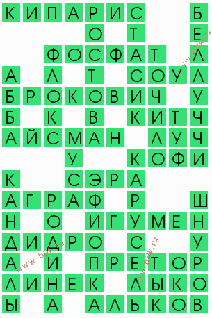сканворд 9612