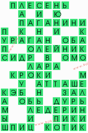 сканворд 9690