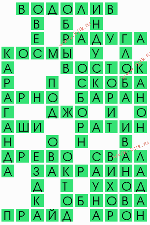 сканворд 9711