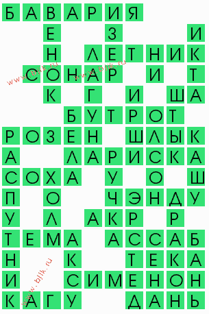 сканворд 9744