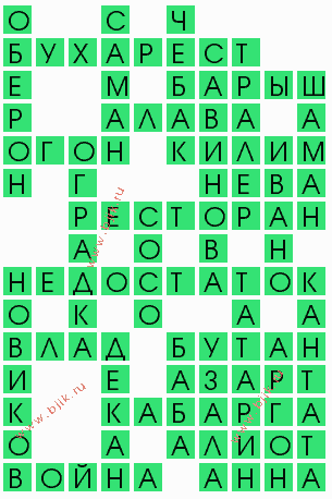 сканворд 9756