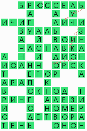 сканворд 9767