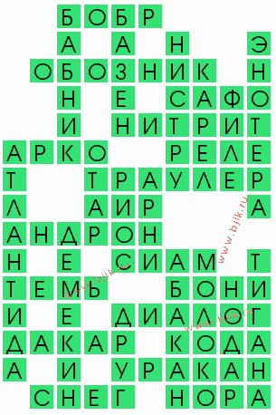 сканворд 9772