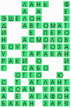 сканворд 9773