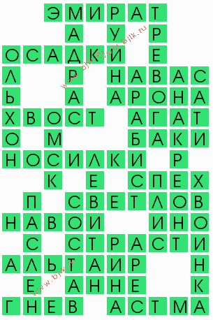 сканворд 9775