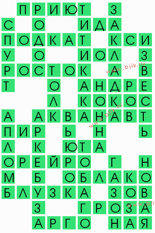 сканворд 9870