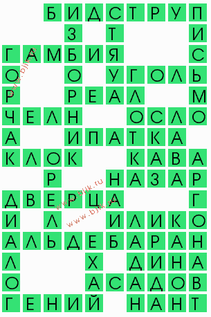 сканворд 9883