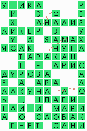 сканворд 9903