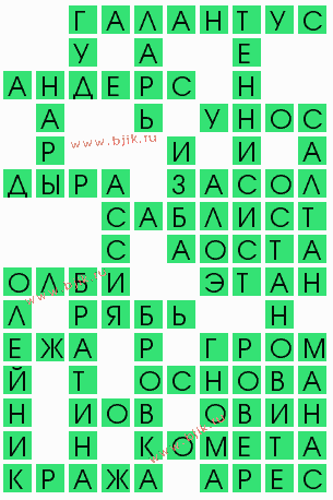 сканворд 9943