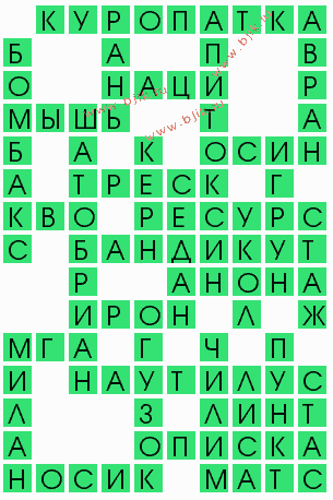 сканворд 9954