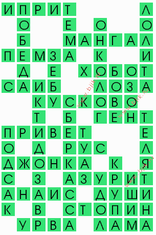 сканворд 9957
