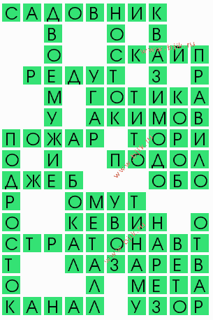 сканворд 9958