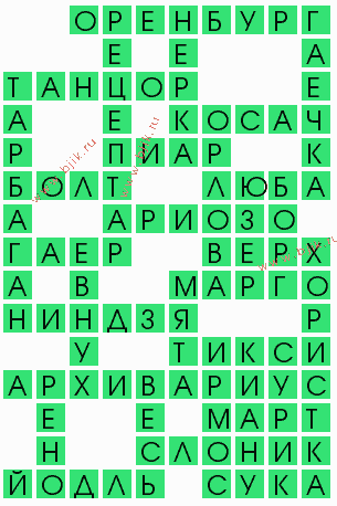 сканворд 9994