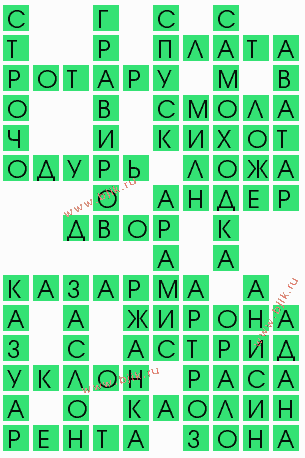 сканворд 10044