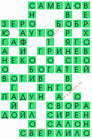 сканворд 10051