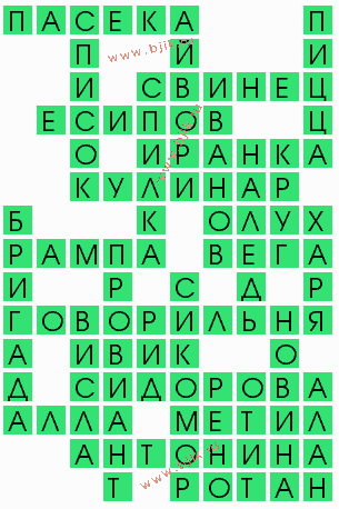 сканворд 10053