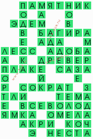 сканворд 10055