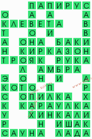 сканворд 10057