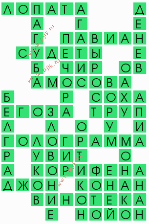 сканворд 10072