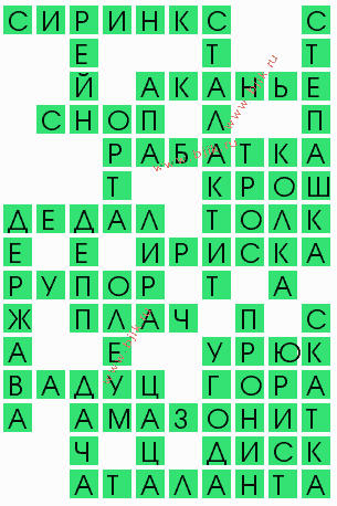 сканворд 10097