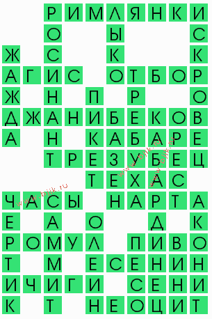 сканворд 10121