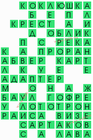 сканворд 10130