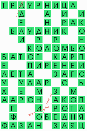 сканворд 10144