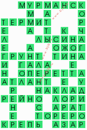 сканворд 10147