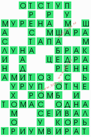 сканворд 10165