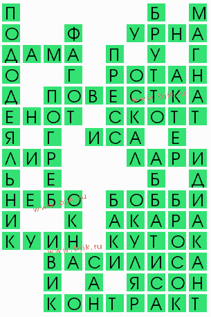 сканворд 10175