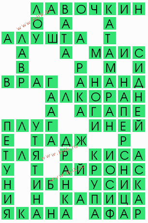 сканворд 10243
