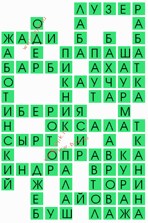 сканворд 10262