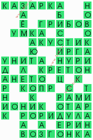 сканворд 10277