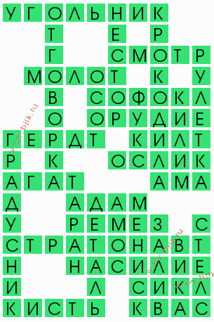 сканворд 10332