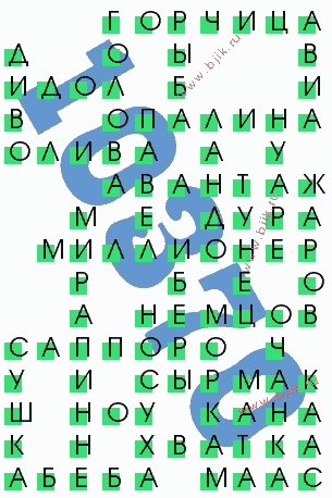 сканворд 10370