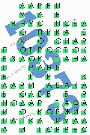 сканворд 10373