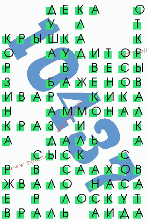 сканворд 10437