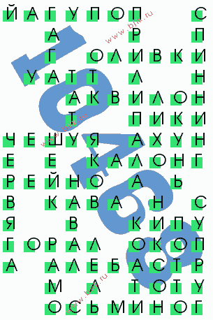 сканворд 10468