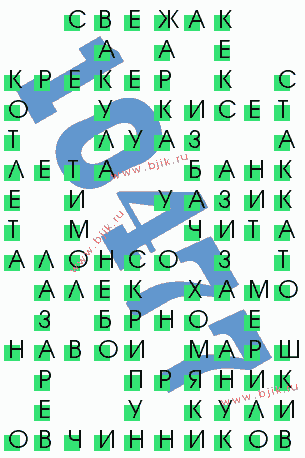 сканворд 10477