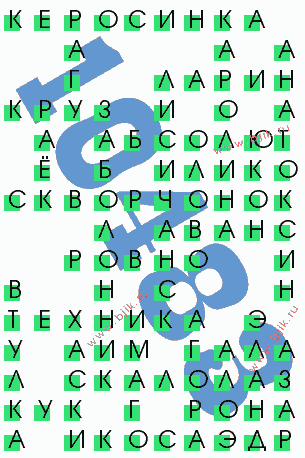 сканворд 10483