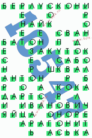 сканворд 10547