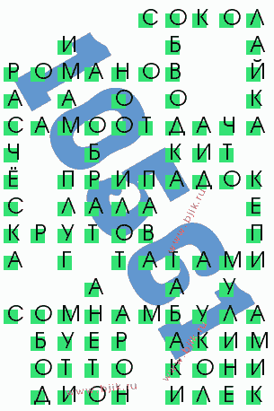 сканворд 10561