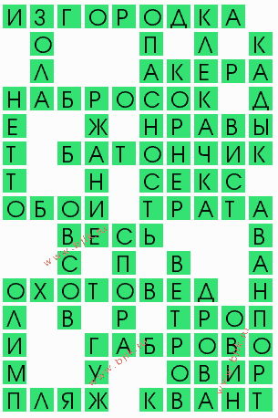 сканворд 10571