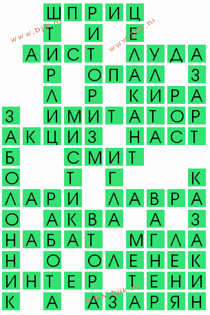 сканворд 10575